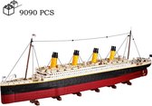 RWM Products - Modelbouwset - 9090-delig - Titanic - Cruiseboot - Schip - Bouwstenen - Modelbouw voor volwassenen