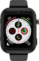 SMART HERO GPS Horloge kind - Trackie 27 Zwart - Gratis simkaart - 4G - SOS - GPS Nieuw Model 2024 - Smartwatch - Whatsapp Facebook tik tok youtube