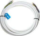 Câble de raccordement périlex Dparts - 5 mètres - 5x2,50 mm - adapté pour 2 phases et 3 phases - câble prise plaque de cuisson et induction périlex - cordon 5m