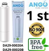 1 st. Ango waterfilter voor Samsung koelkasten, Hoogwaardige vervanging voor modellen met de filtermarkering DA29-00020A / DA29-00020B, 1 stuk