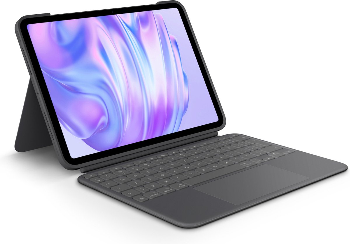 Logitech Combo Touch - Tablettoetsenbord - QWERTY US - International Smart Connector - Grafiet