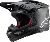 Alpinestars Supertech S-M10 Fame Helmet Ece 22.06 Black Carbon M&G L - Maat L - Helm