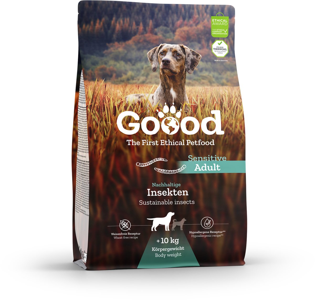 Goood hondenvoer Adult Duurzame Insecten 10 kg - Hond