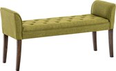 CLP Cleopatra Chaise longue - Stof groen antiek donker