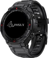 FOXLY® Plein air Smartwatch M44 Écran tactile - 45 mm - Etanchéité IP67 - Android - iOS - Homme & Femme