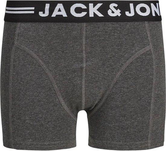 JACK&JONES JUNIOR JACLICHFIELD 3 Pack Jongens Onderbroek - Maat 140 - JACK & JONES