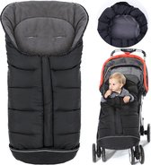 Wintervoetenzak Kinderwagen Sherpa Voering - Comfortabele Babyvoetenzak - Kinderwagenaccessoires