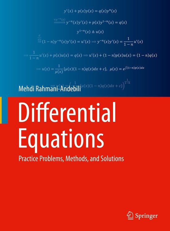 Mathematics and Statistics (R0) - Differential Equations - cover