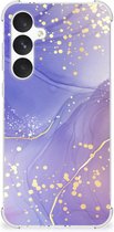 Coque arrière pour Samsung Galaxy A55 Aquarelle Violet