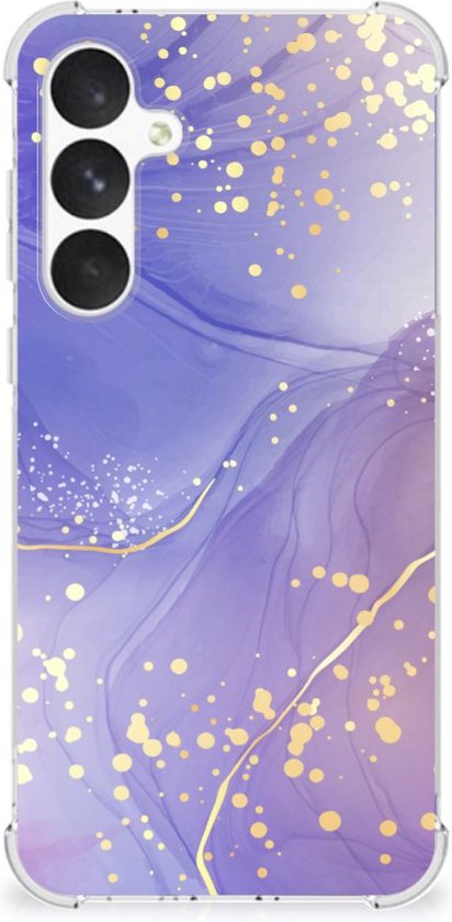 Back Cover geschikt voor Samsung Galaxy A55 Watercolor Paars