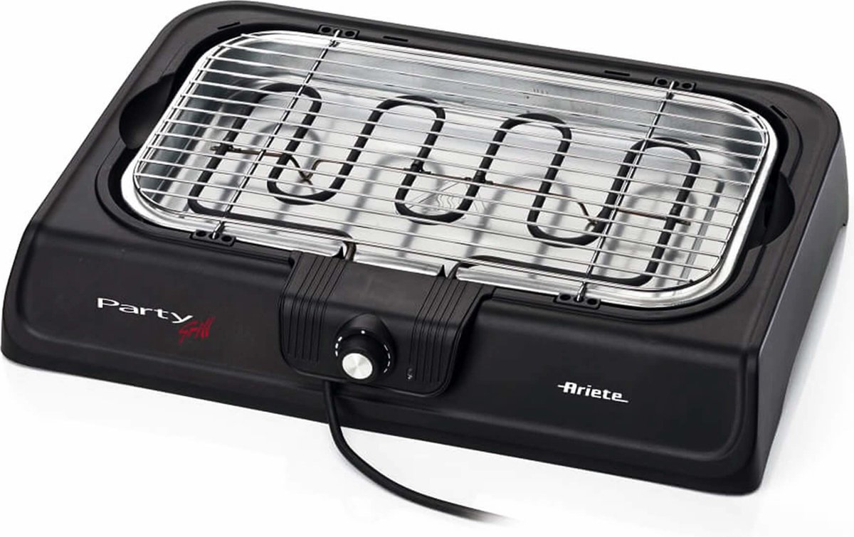 Ariete 723 Party Grill - compacte grill - 2000 Watt - uitneembare vetopvangbak