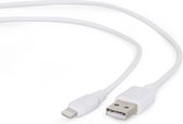 USB oplaadkabel wit 2 meter