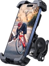 Support de téléphone de vélo, support de téléphone de moto - Pince de guidon de moto universelle rotative à 360° pour iPhone 13 12 11 Pro Max Mini, Xs Max, XR, X, 8, 7, Samsung S21, Smartphone 4,7"-6,8"