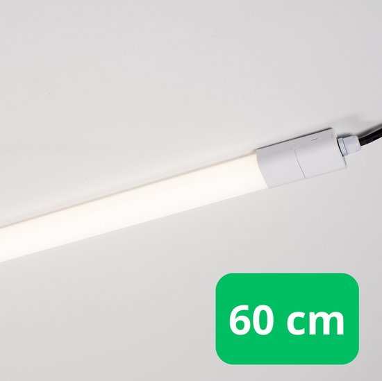 LED's Light Lampe tube fluorescent LED complète 60 cm - Convient pour l'extérieur et l'intérieur - 1725 lm