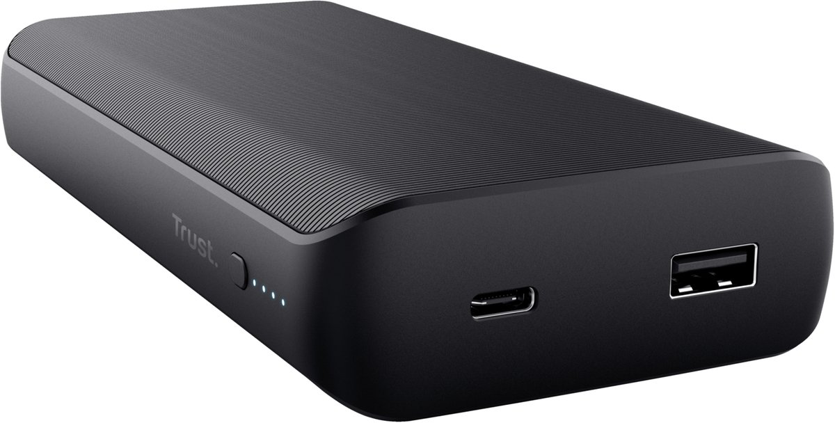 Trust Laro - Laptop Powerbank - voor MacBook - 65W - USB-C - Zwart