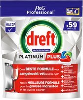 Dreft P&G Professional Platinum+ regular vaatwastabletten 59 tabletten