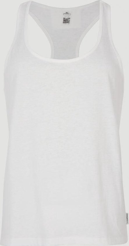 O'Neill T-Shirt Femme ESSENTIALS RACER BACK TANK TOP Snow White Top Xl - Snow White 60% Cotton, 40% Polyester Recyclé