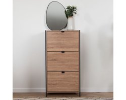 Milton & Oldbrook Schoenenkast Capri Hout
