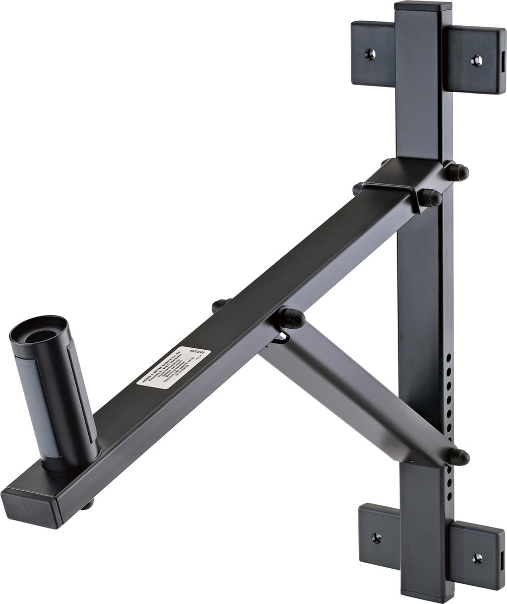 König & Meyer 24110 Boxenwandhouder zwart, max. 50 kg - Rigging accessoire