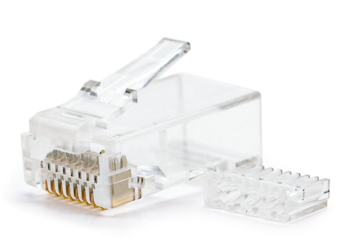 Category 6 UTP RJ45 Connector NANOCABLE 10.21.0201 (10 Pcs)