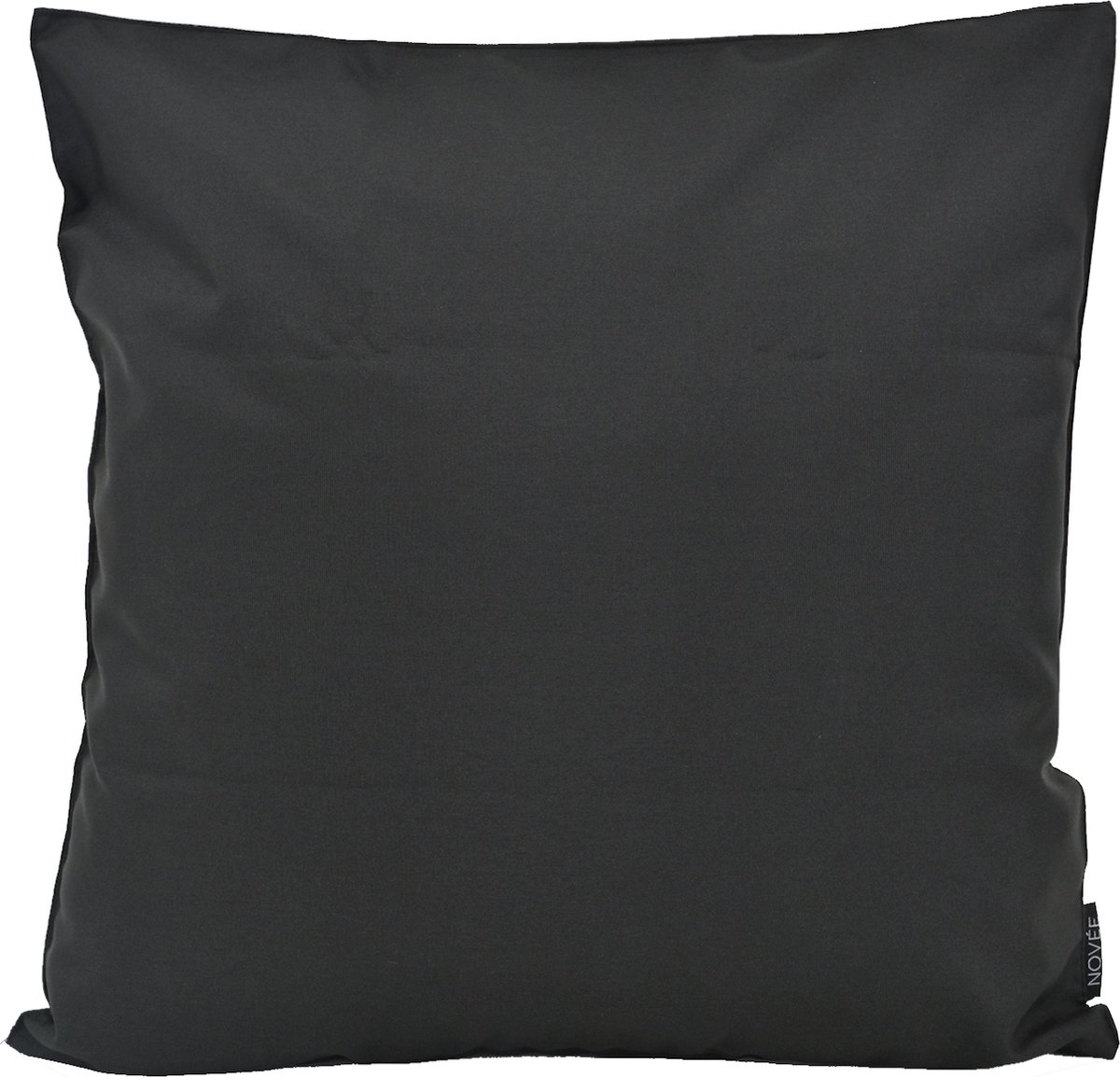 NOVÉE Sierkussen Zara Zwart Outdoor 45 x 45 cm Polyester