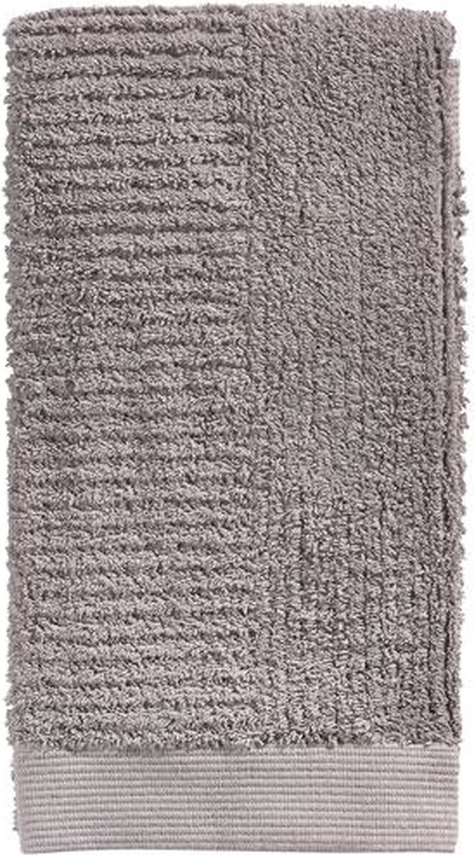 Zone Denmark Classic Handdoeken - 50 x 100 - Hotelkwaliteit - Hoge Absorptie - 100% katoen - 600 g/m2 - Gull Grey (grijs)