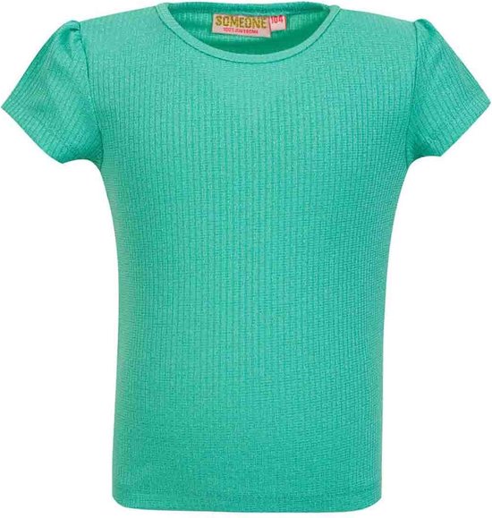 Someone - T-Shirt - Green - Maat 104