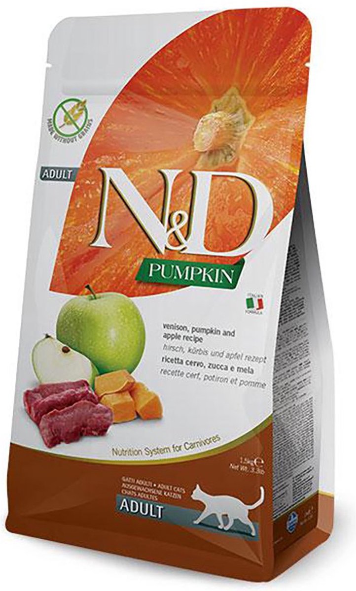 farmina Farmina N&D Pumpkin Adult Kattenvoer - Venison - 5 kg