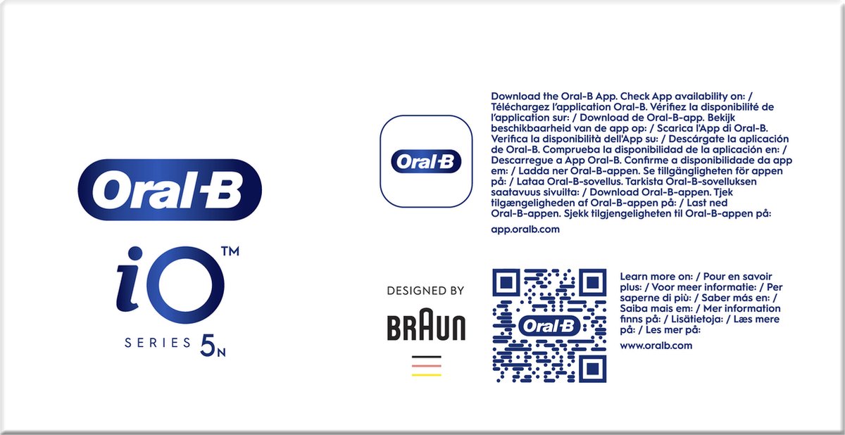 Afbeelding 3 van Oral-B Elektrische Tandenborstel iO 5N Roze