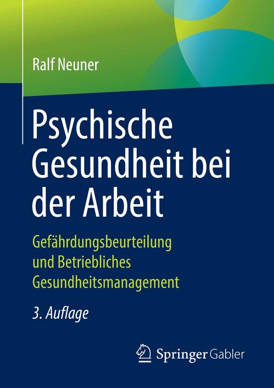 Business and Economics (German Language) - Psychische Gesund ... - cover