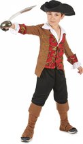LUCIDA - Piraten outfit voor kinderen - S 110/122 (4-6 jaar)