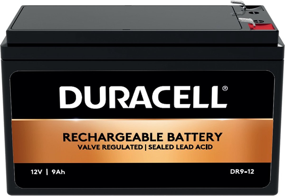 Duracell 12V 9Ah VRLA Batterij