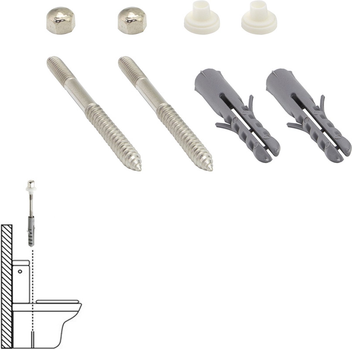 A Forged Tool 13070110 schroefanker & muurplug