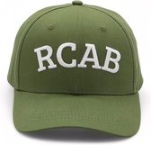 RCAB Herenpetten - Ademend & Hoogwaardig Katoen Baseball Cap - Cap Van Natuurlijk Materiaal - Groene Pet
