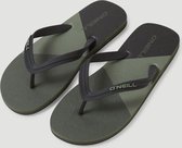 O'Neill Schoenen Men PROFILE COLOR BLOCK SANDALS Deep Lichen Green Colour Block Slippers 42 - Deep Lichen Green Colour Block 100% Ethyleenvinylacetaat