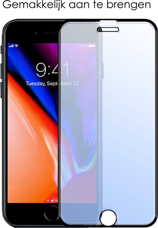 Protecteur d'écran adapté pour iPhone 6 Plus Protecteur d'écran en Tempered Glass Couverture complète en Glas trempé - 2x