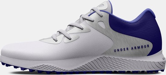Under Armour Dames Charged Breathe 2 SL-White/Navy/Celeste van Under Armour — afbeelding 2