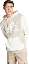 adidas Sportswear Essentials Fleece Big Logo Hoodie - Heren - Beige- XL