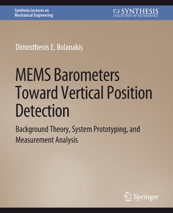 Synthesis Lectures on Mechanical Engineering- MEMS Barometer ... - cover