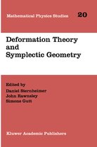 Mathematical Physics Studies20- Deformation Theory and Symplectic Geometry