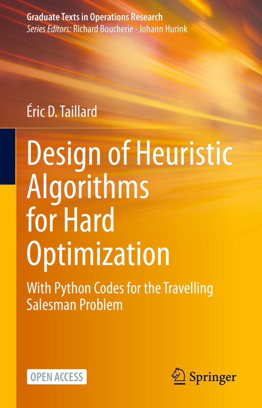 Graduate Texts in Operations Research- Design of Heuristic A ... - cover