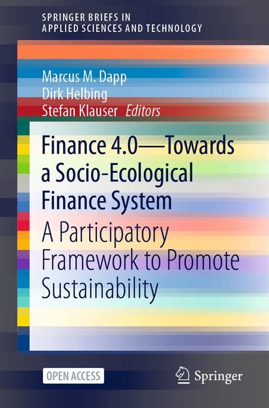 Finance 4 0 Towards a Socio Ecological Finance System - cover
