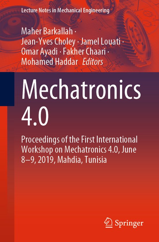 Lecture Notes in Mechanical Engineering- Mechatronics 4.0 - cover