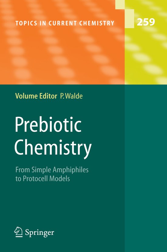 Prebiotic Chemistry - cover