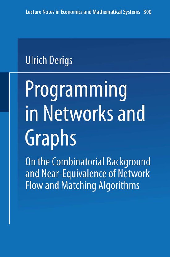 Programming in Networks and Graphs - cover