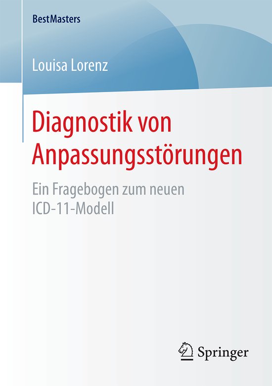 Diagnostik von Anpassungsstoerungen - cover