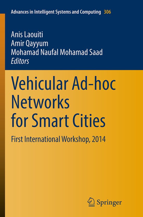 Vehicular Ad-hoc Networks for Smart Cities - cover