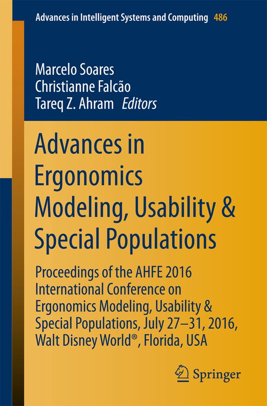 Advances in Ergonomics Modeling Usability Special Population ... - cover
