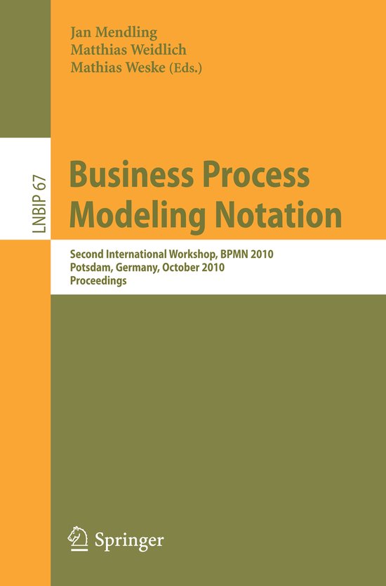 Business Process Modeling Notation - cover