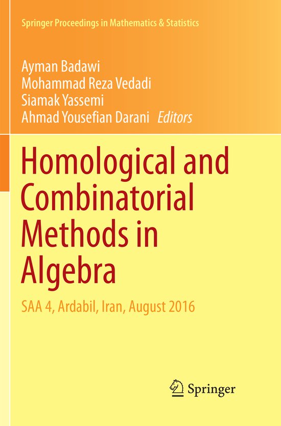 Foto: Springer proceedings in mathematics statistics homological and combinatorial methods in algebra